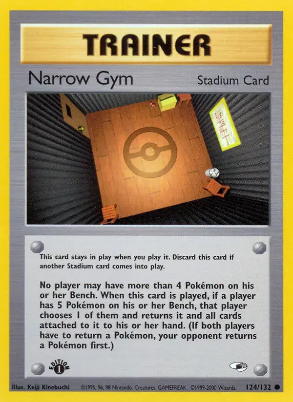 Carte Pokémon Narrow Gym #124 — Gym Heroes
