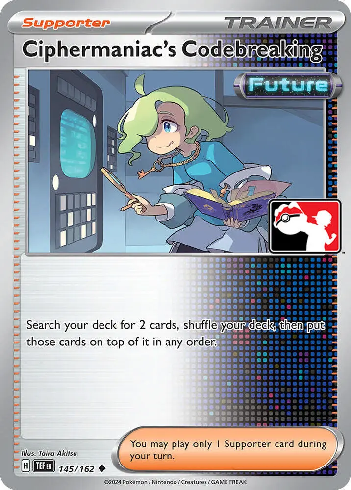 Ciphermaniac's Codebreaking #145/162 S5 — Play! Pokémon Prize Pack Series