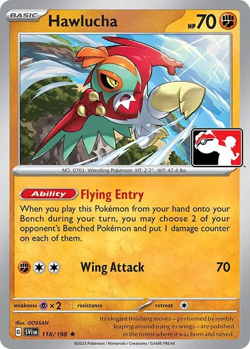 Carte Pokémon Brutalibré #118/198 S3 — Play! Pokémon Prize Pack Series