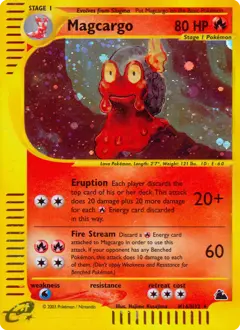 Carte Pokémon Volcaropod #H16 — Skyridge