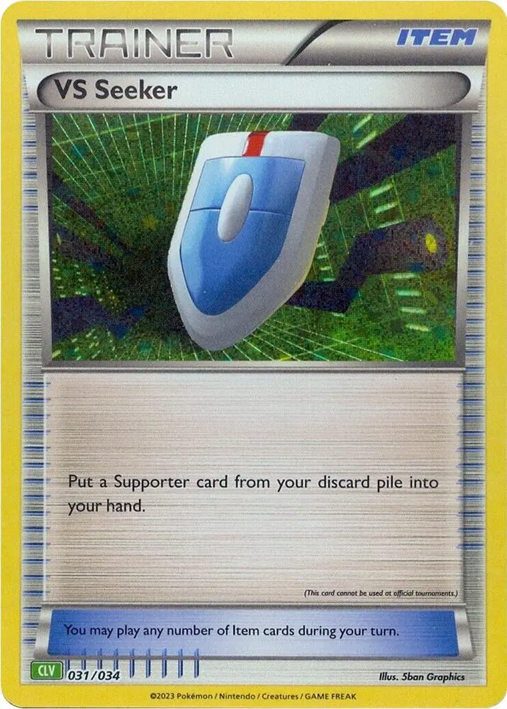 Carte Pokémon VS Seeker #031 — Deck Florizarre & Lugia-ex