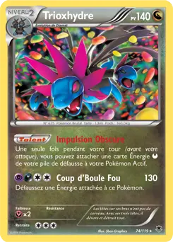 Carte Pokémon Trioxhydre #074 Cosmos — Vigueur Spectrale