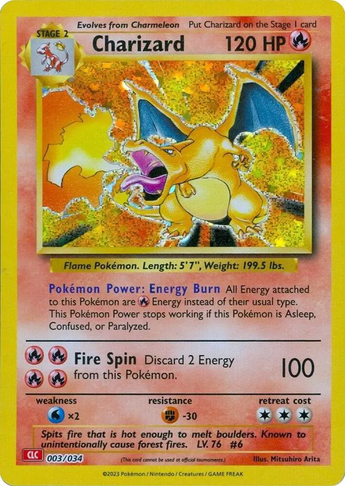 Carte Pokémon Charizard #003 — Deck Dracaufeu & Ho-Oh-ex