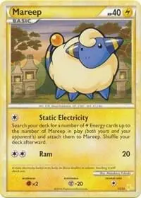Mareep #13 — HS Trainer Kit (Raichu)