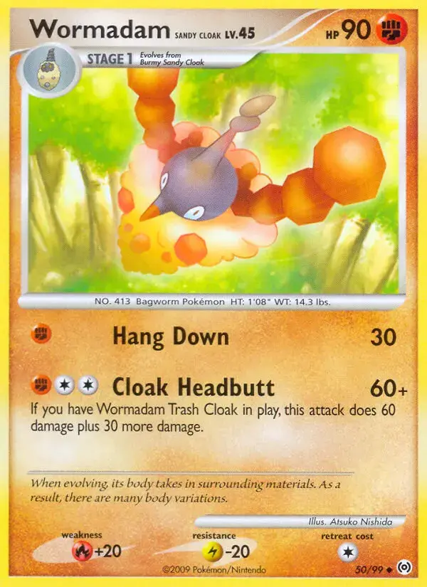 Carte Pokémon Cheniselle Sandy Cloak #50 — Arceus