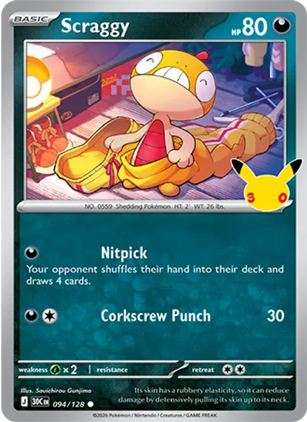 Scraggy #094 — 30th Celebration
