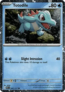 Totodile #041 Cosmos — Ascended Heroes
