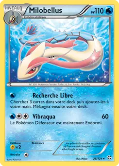 Carte Pokémon Milobellus #028 Non Holo — Dragons Exaltés