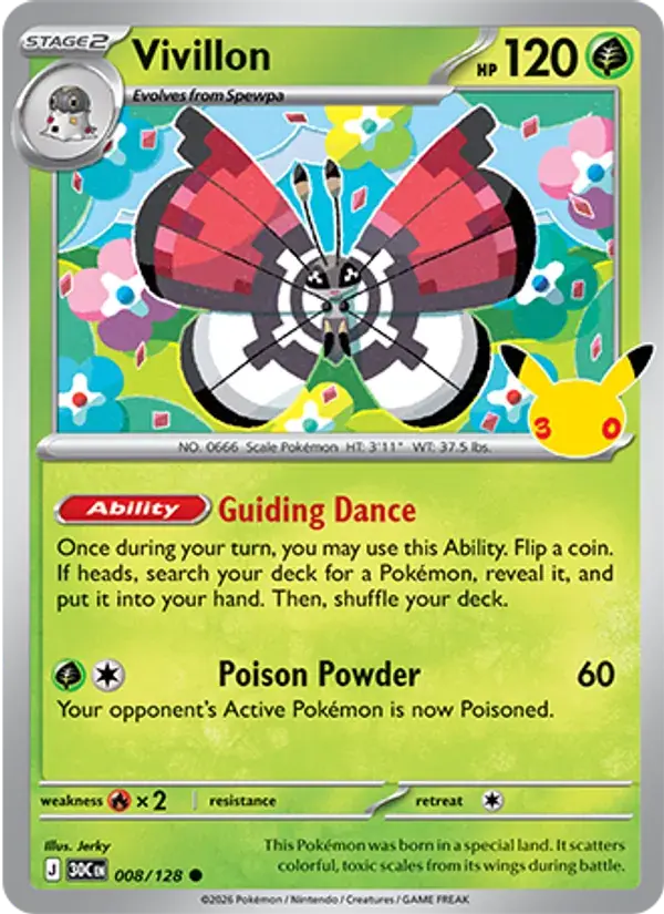 Vivillon #008 — 30th Celebration