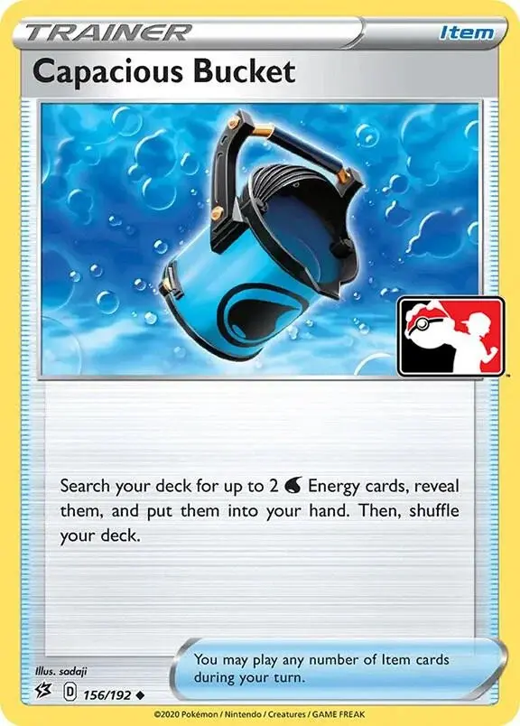 Capacious Bucket #156/192 S1 — Play! Pokémon Prize Pack Series
