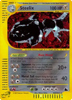 Carte Pokémon Steelix #H29 — Skyridge