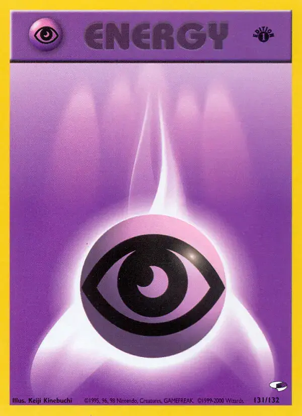 Carte Pokémon Énergie Psy #131 — Gym Heroes