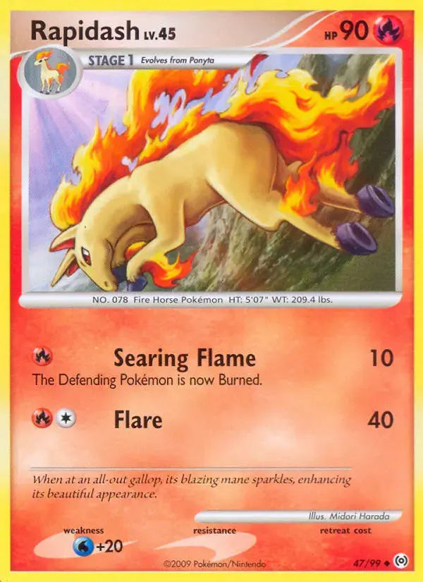 Carte Pokémon Galopa #47 — Arceus