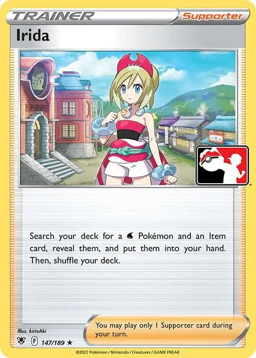 Irida #147/189 S3 — Play! Pokémon Prize Pack Series