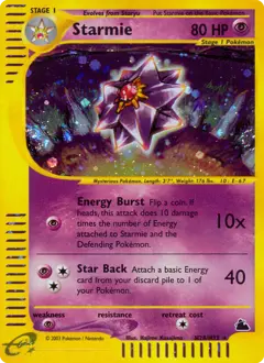Carte Pokémon Staross #H28 — Skyridge