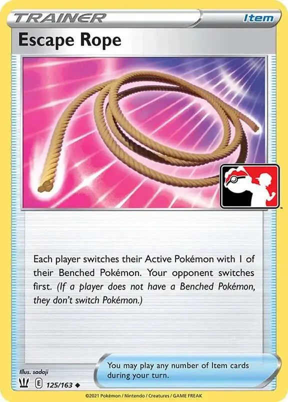 Escape Rope #125/163 S1 — Play! Pokémon Prize Pack Series