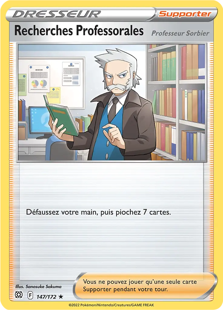 Carte Pokémon Recherches Professorales #147 Non Holo — Stars Étincelantes