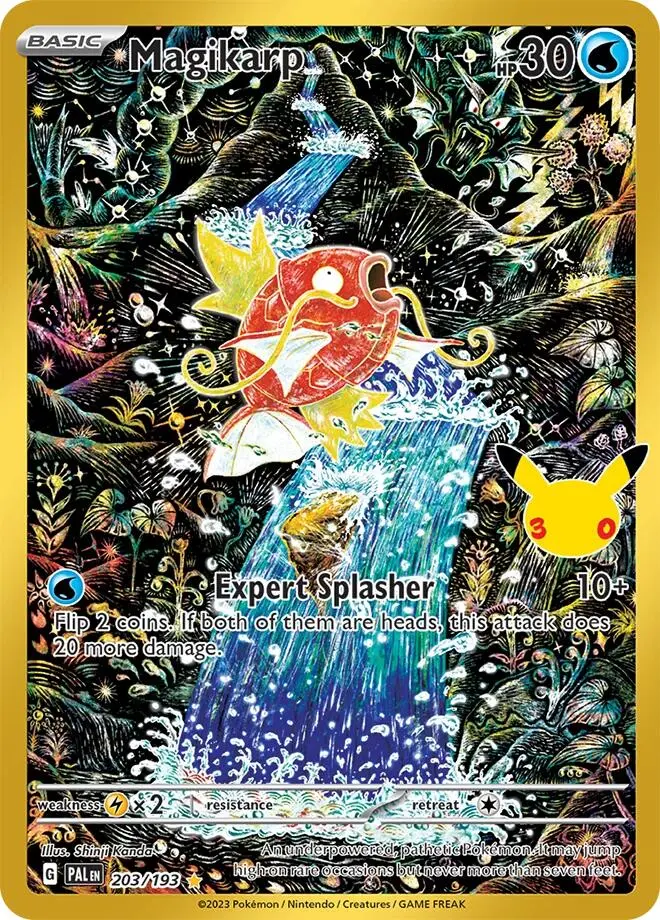 Magikarp #203/193 — 30th Celebration
