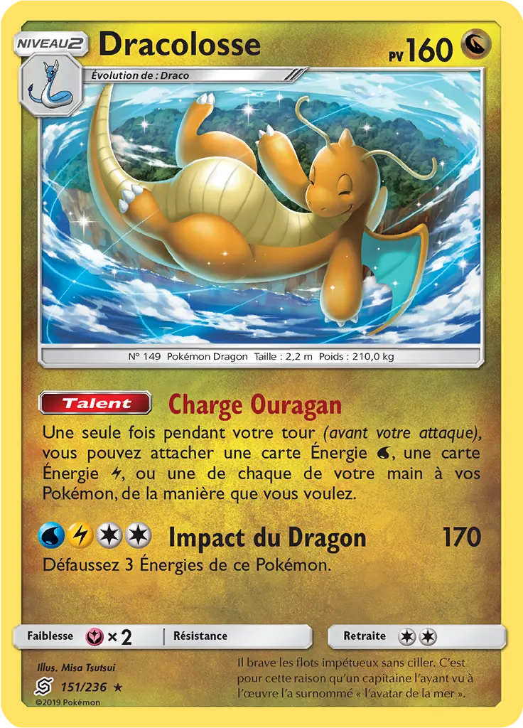 Carte Pokémon Dracolosse #151 Cracked Ice — Harmonie des Esprits