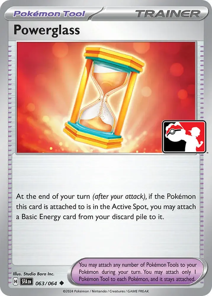 Powerglass #063/064 S7 Holo — Play! Pokémon Prize Pack Series