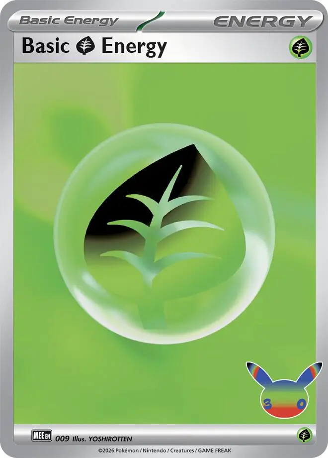 Grass Energy #009 — Mega Evolution Energy