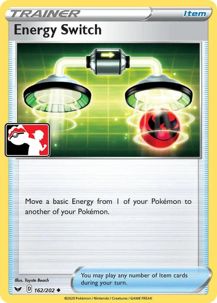 Energy Switch #162/202 S2 — Play! Pokémon Prize Pack Series