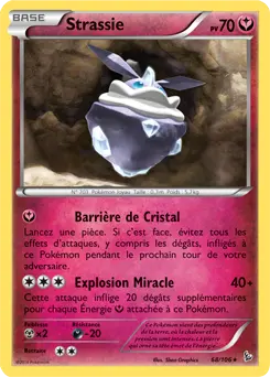 Carte Pokémon Strassie #068 Non Holo — Étincelles