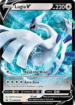 Lugia V #SWSH301 — Sword & Shield Promos