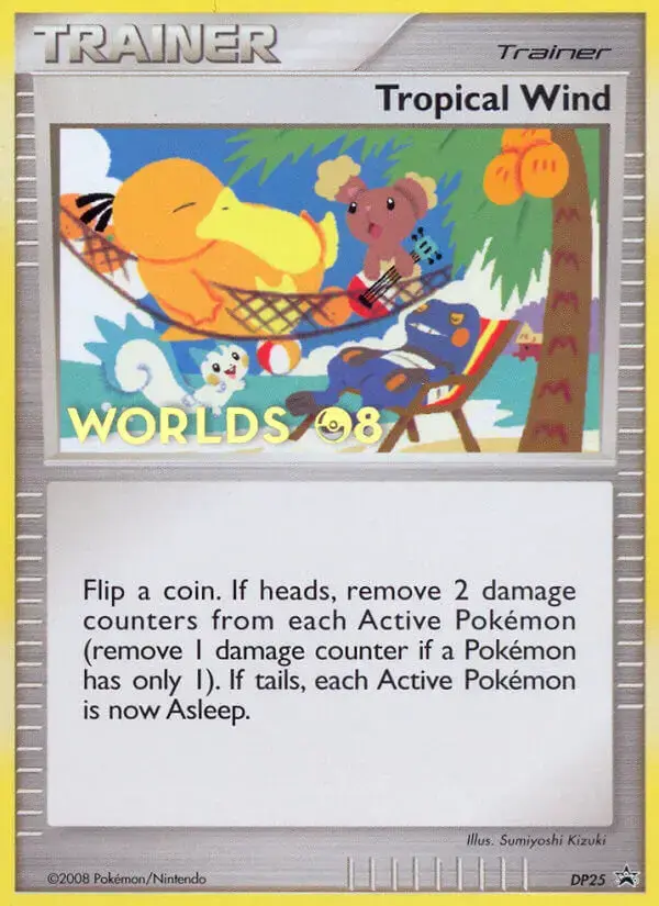 Carte Pokémon Vent tropical #DP25 — Promos Diamant et Perle