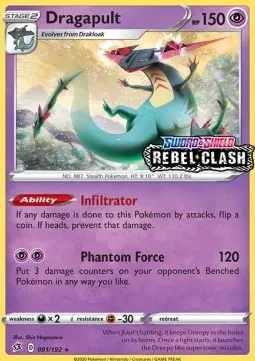 Carte Pokémon Lanssorien #091 Stamp — Clash des Rebelles