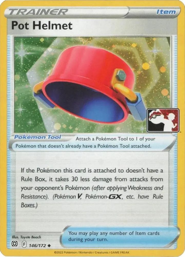 Pot Helmet #146/172 S3 — Play! Pokémon Prize Pack Series