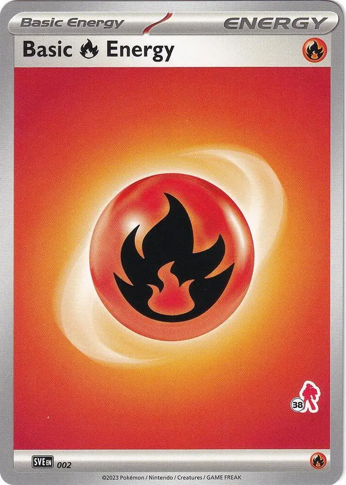 Basic Fire Energy #Armarouge 38 — Battle Academy 2024