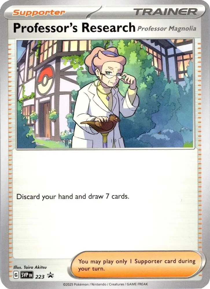 Carte Pokémon Recherches Professorales #223 — Promos Écarlate et Violet