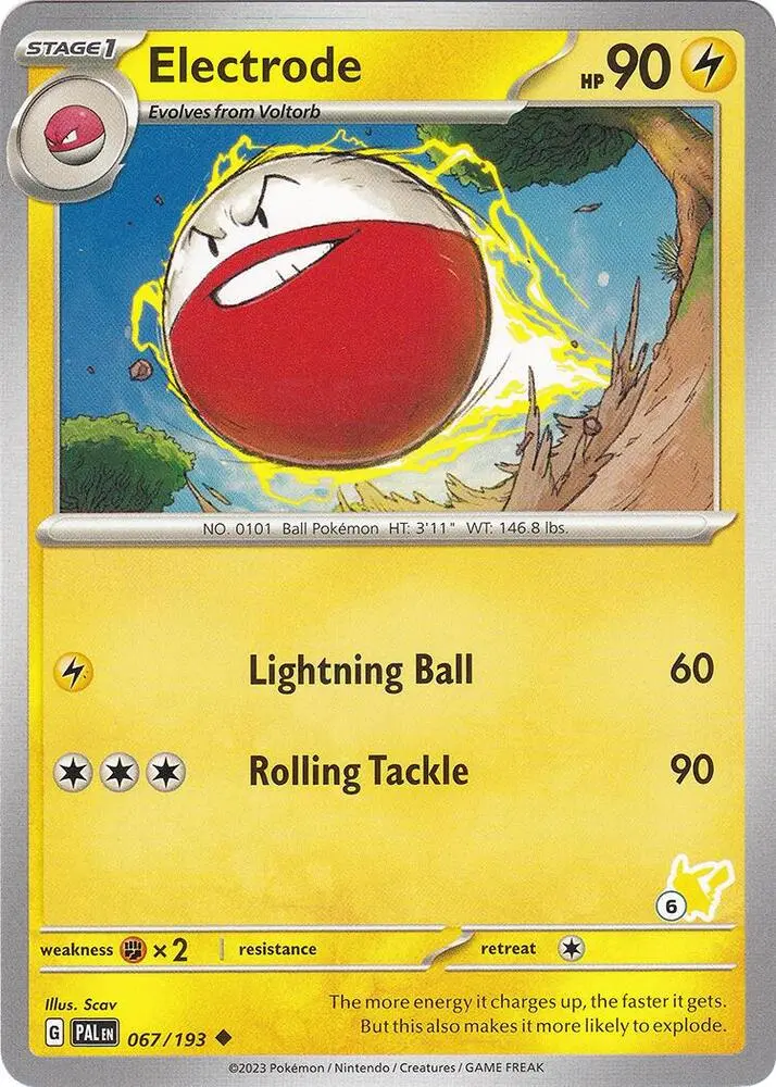 Electrode #Pikachu 06 — Battle Academy 2024