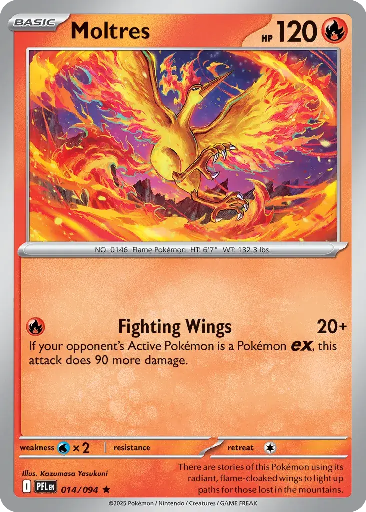 Moltres #014/094 S9 — Play! Pokémon Prize Pack Series