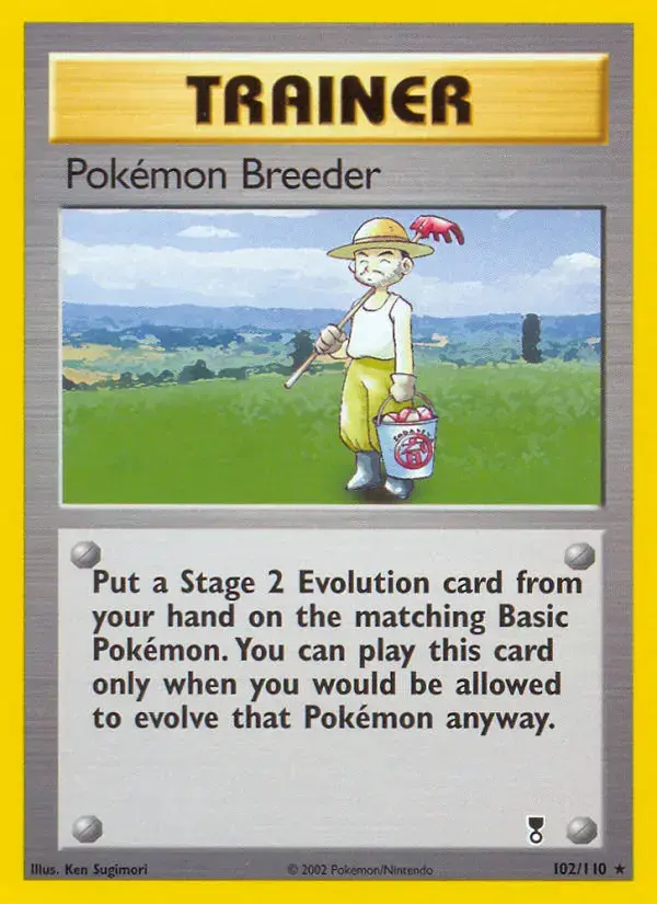 Carte Pokémon Pokémon Breeder #102 — Legendary Collection
