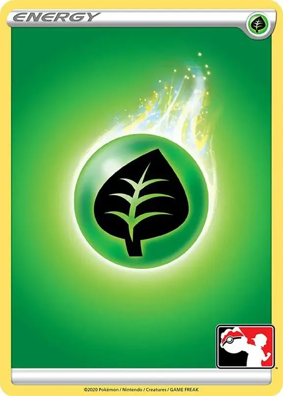 Grass Energy #No. 001 S1 Holo — Play! Pokémon Prize Pack Series