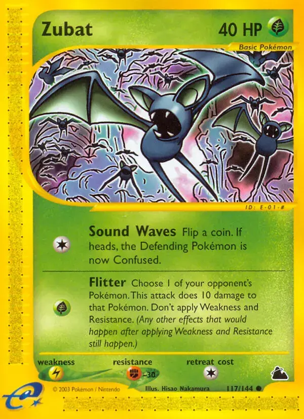Carte Pokémon Nosferapti #117 — Skyridge