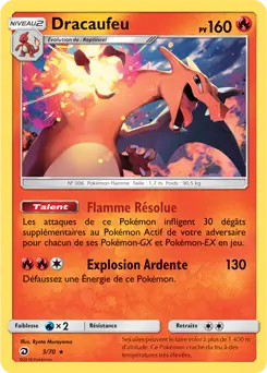 Carte Pokémon Dracaufeu #003 Non Holo — Majesté des Dragons