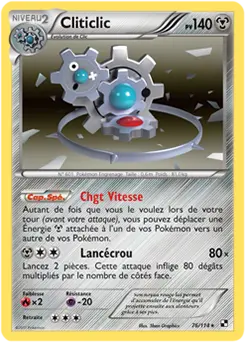 Carte Pokémon Cliticlic #076 Cracked Ice — Noir et Blanc