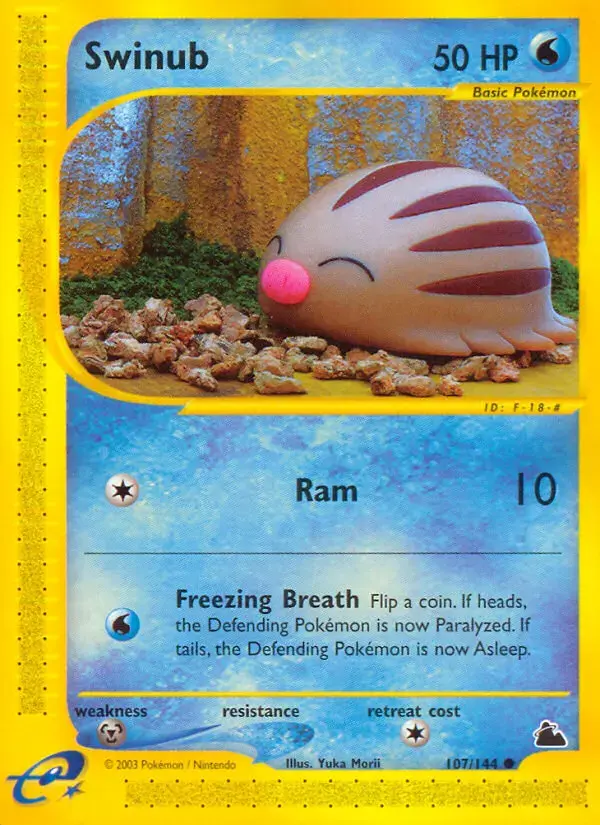 Carte Pokémon Marcacrin #107 — Skyridge