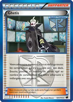 Carte Pokémon Ghetis #101 Non Holo — Glaciation Plasma