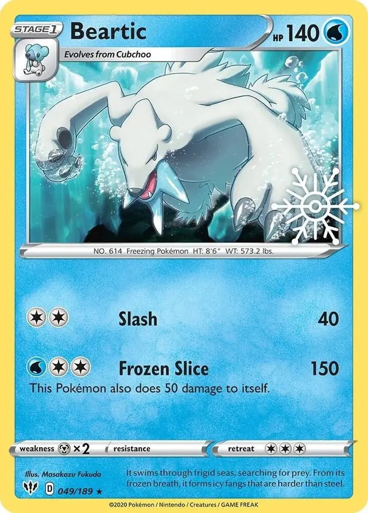 Carte Pokémon Polagriffe #049 Stamp — Ténèbres Embrasées
