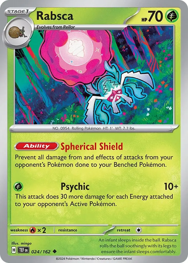 Rabsca #024/162 S5 — Play! Pokémon Prize Pack Series