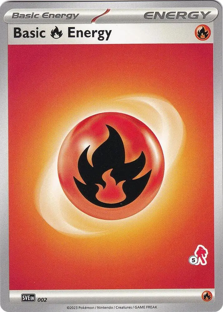 Basic Fire Energy #Armarouge 05 — Battle Academy 2024