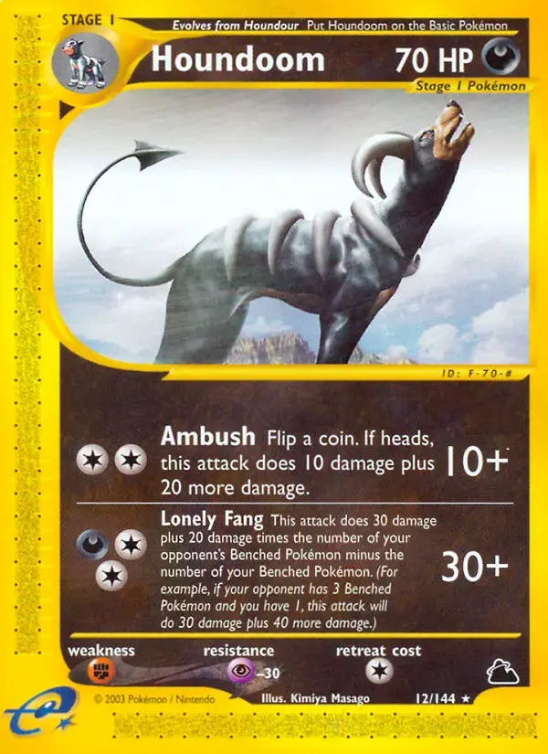 Carte Pokémon Démolosse #12 — Skyridge