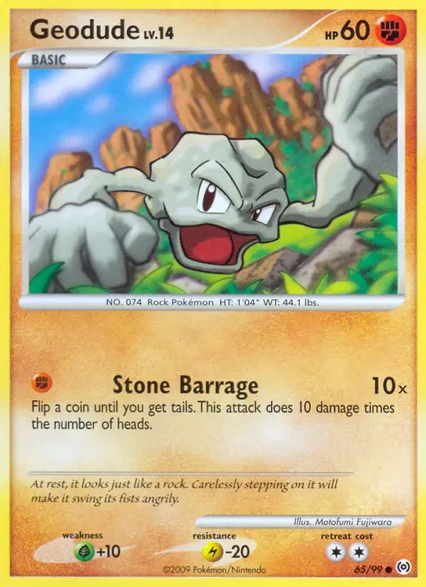 Carte Pokémon Racaillou #65 — Arceus