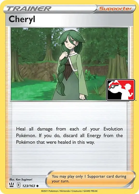 Cheryl #123/163 S1 — Play! Pokémon Prize Pack Series