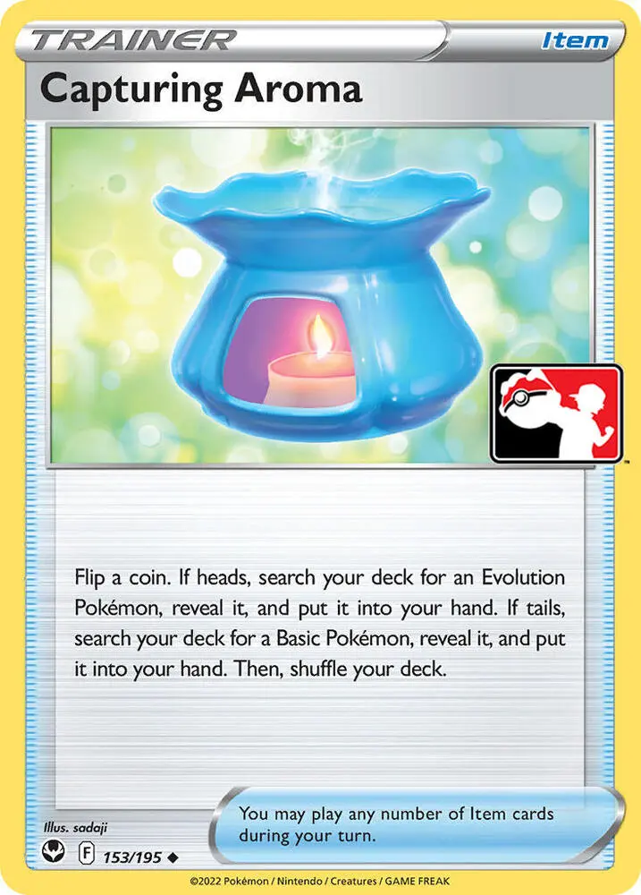 Capturing Aroma #153/195 S4 Holo — Play! Pokémon Prize Pack Series