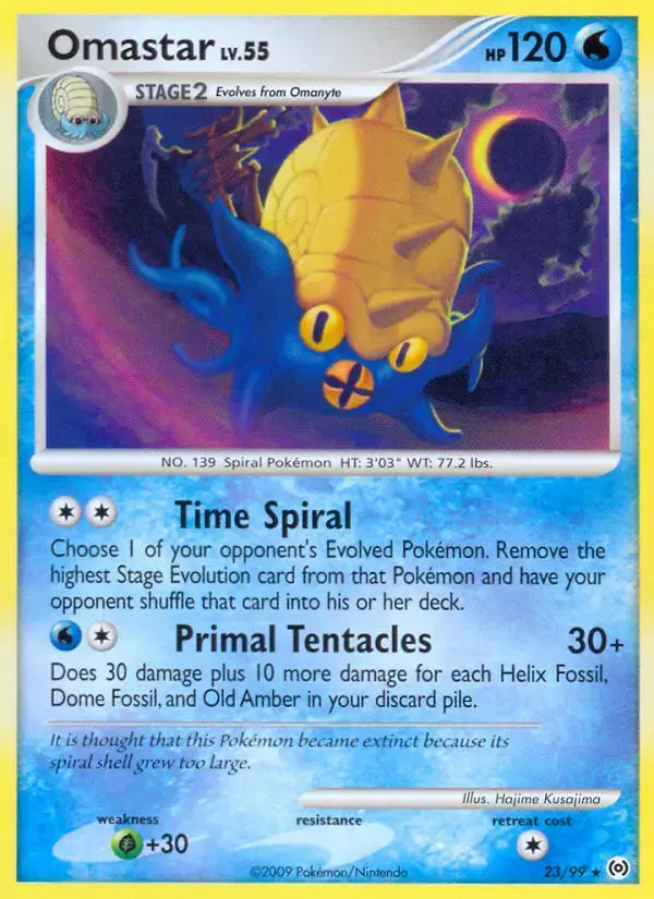 Carte Pokémon Amonistar #23 — Arceus